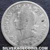 Dominican Silver 10 Centavos (Reverse)