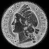 Dominican Billon 20 Centavos (Reverse)