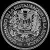 Dominican Silver Peso (100th Anniversary) (Obverse)