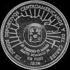 Dominican Silver Peso (12th Games) (Reverse)