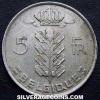Leopold III Belgian 5 Francs (French) (Obverse)