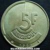 Baudouin Belgian 5 Francs (French) (Reverse)