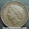 Wilhelmina I Dutch Bronze 5 Cents (Obverse)