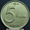 Albert II Belgian 5 Francs (Dutch) (Reverse)