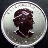 Elizabeth II Canadian 5 Dollars 1 Ounce Silver (Moose) (Obverse)