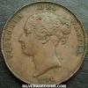 Victoria British "Young Head" Penny (Obverse)