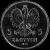 Polish Silver 5 Zlotych (Obverse)