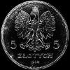 Polish Silver 5 Zlotych (Revolution) (Obverse)