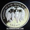 Elizabeth II Gibraltar Silver Crown (Birthday) (Reverse)