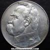 Polish Silver 10 Zlotych (Jozef Pilsudski) (Reverse)