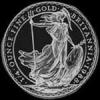 Elizabeth II British 25 Pounds 1/4 Ounce Gold Britannia (Reverse)