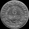 George V British West Africa Silver 6 Pence (Reverse)