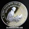 Elizabeth II New Zealander Silver 5 Dollars (Queen Mother) (Reverse)