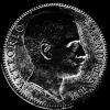 Victor Emmanuel III Italian Silver 5 Lire (Obverse)
