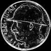 Victor Emmanuel III Italian Silver 20 Lire (10th Anniversary) (Obverse)