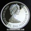 Elizabeth II Jersey Silver 25 Pence (Jubilee) [Box] (Obverse)