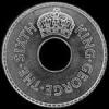 George VI Fijian Penny (Obverse)