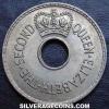 Elizabeth II Fijian Penny (Obverse)