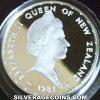 Elizabeth II New Zealander Silver Dollar (Royal Visit) [Box] (Obverse)
