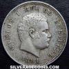 200 Reis de Plata Portugueses de Carlos I (Anverso)