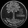 Guatemalan Silver 5 Centavos (Reverse)