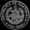 Guatemalan Silver 10 Centavos (Obverse)