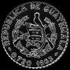 Guatemalan Silver 25 Centavos (Obverse)
