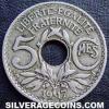 French 5 Centimes (large) (Reverse)