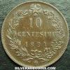 Umberto I Italian 10 Centesimi (Reverse)