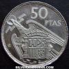 Franco Spanish 50 Pesetas (Reverse)
