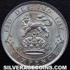 George V British Silver Sixpence (.925) (Reverse)