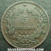 French Bronze 5 Centimes (Reverse)