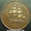 George V South African Bronze Penny (Reverse)