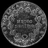 Chilean Silver Half Decimo (Reverse)
