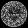 Chilean Silver Decimo (Reverse)