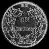 Chilean Silver Decimo (.900) (Reverse)