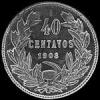 Chilean Billon 40 Centavos (Reverse)