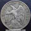 Chilean Silver 50 Centavos (Obverse)