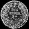 Chilean Silver 2 Pesos (Reverse)