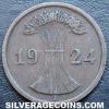German Weimar Republic Bronze 2 Rentenpfennig (Obverse)