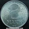 German Democratic Republic 2 Marks (Reverse)