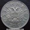 Austrian 50 Groschen (Obverse)