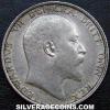 Edward VII British Silver Shilling (Obverse)