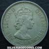 Elizabeth II British Caribbean Territories 25 Cents (Obverse)