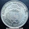 Costa Rican 5 Colones (Central Bank Anniversary) (Obverse)