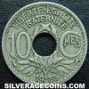 French 10 Centimes (Reverse)
