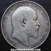 Edward VII British Silver 2 Shillings (Florin) (Obverse)