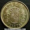 Juan Carlos I Spanish 100 Pesetas (Reverse)
