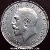 George V British Silver Florin (2 Shillings) (Obverse)