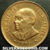 South African Bronze 2 Cents (Nicolaas J. Diederichs) (Obverse)